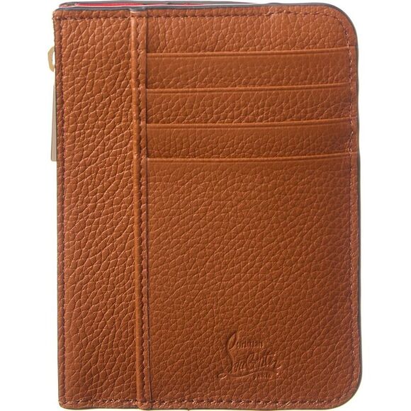 Christian Louboutin By My Side Leather Card Case - Picture 3 of 4